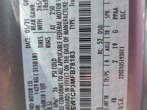 Used 2021 Ford F150 XLT w/ Equipment Group 302A High RWD image 12