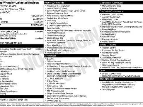 Used 2014 Jeep Wrangler Unlimited Rubicon w/ Connectivity Group image 36