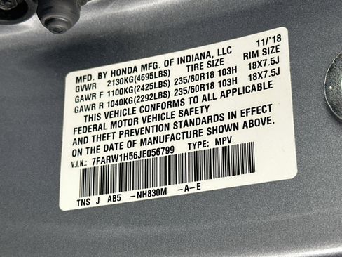 Used 2018 Honda CR-V EX image 12