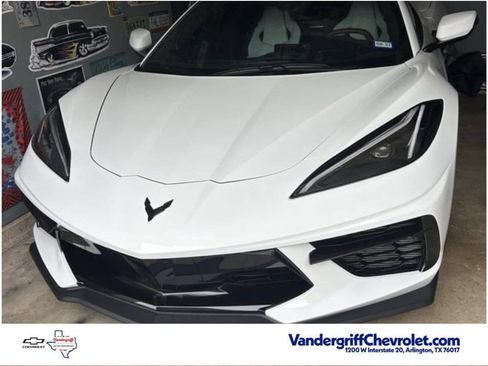 Certified 2025 Chevrolet Corvette Stingray Convertible w/ 1LT image 1