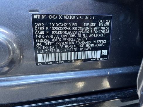 Used 2023 Honda HR-V EX-L image 11