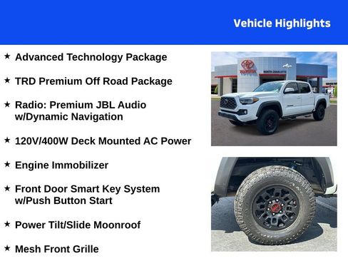 Used 2023 Toyota Tacoma TRD Off-Road w/ TRD Premium Off Road Package AWD/4WD image 4