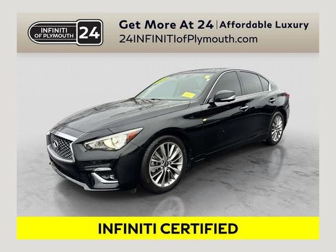 Certified 2023 INFINITI Q50 Luxe w/ Cargo Package image 1
