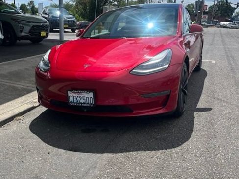 Used 2020 Tesla Model 3 Long Range AWD/4WD image 1