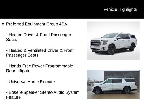 Used 2023 GMC Yukon XL SLT w/ SLT Premium Package image 11