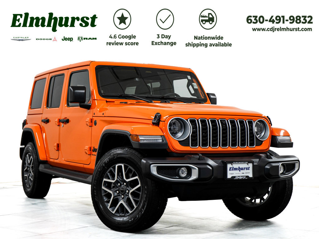 Certified 2025 Jeep Wrangler Unlimited Sahara AWD/4WD 360° Tour