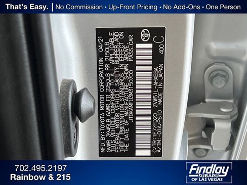 Used 2021 Toyota Prius LE image 30