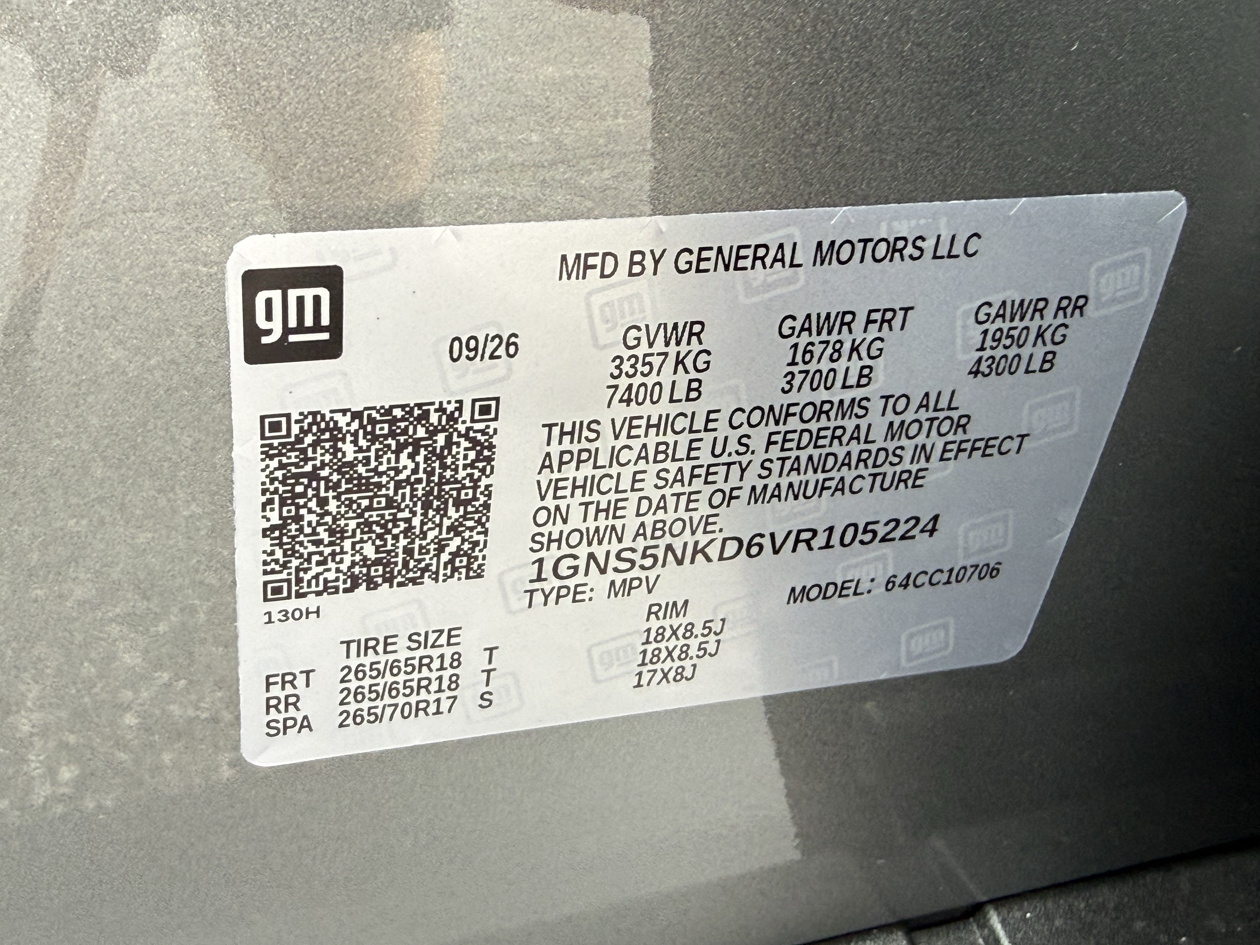 New 2027 Chevrolet Tahoe LT w/ Comfort Package RWD image 38