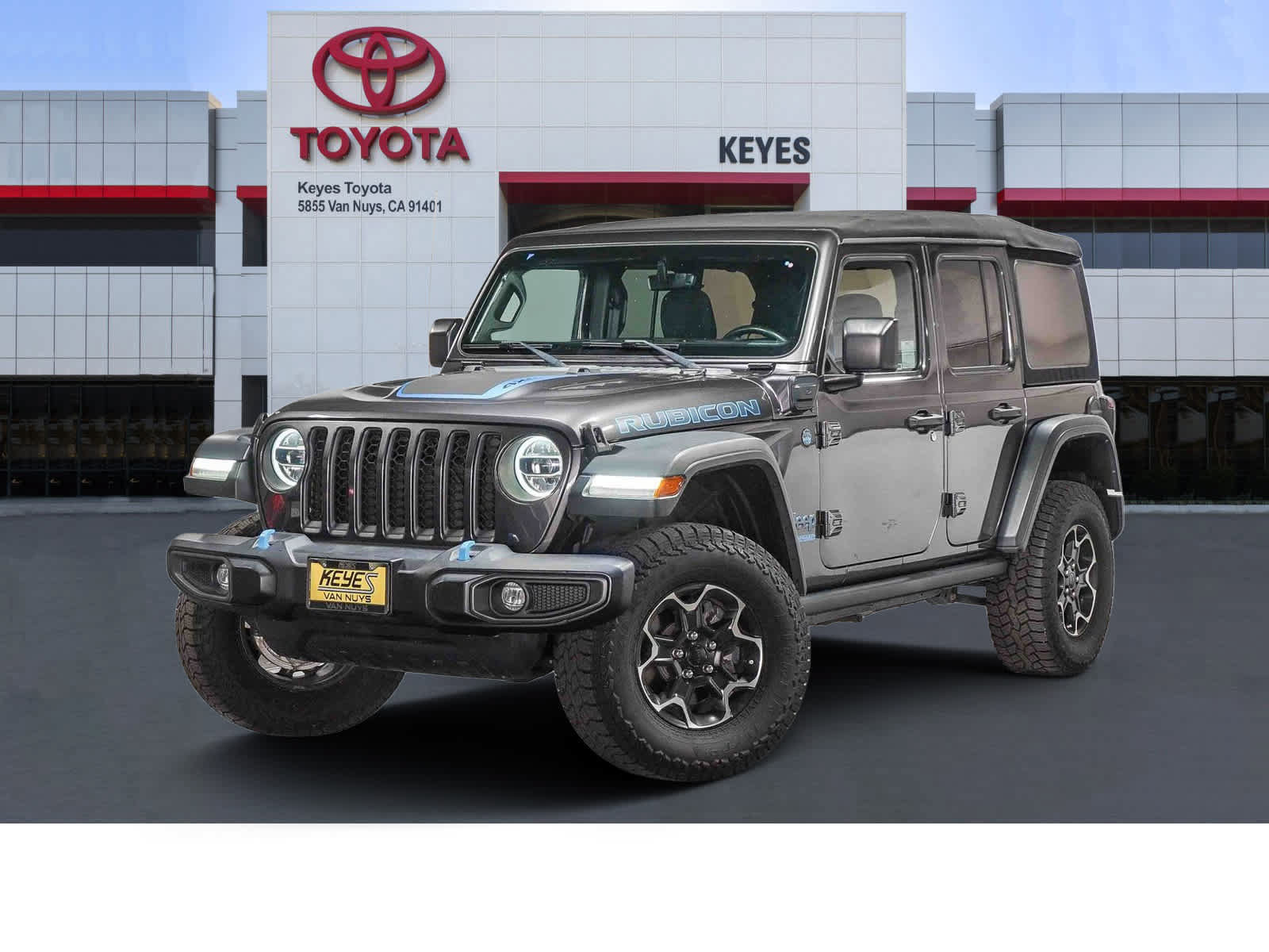 Used 2021 Jeep Wrangler Unlimited Rubicon 4xe AWD/4WD image 1