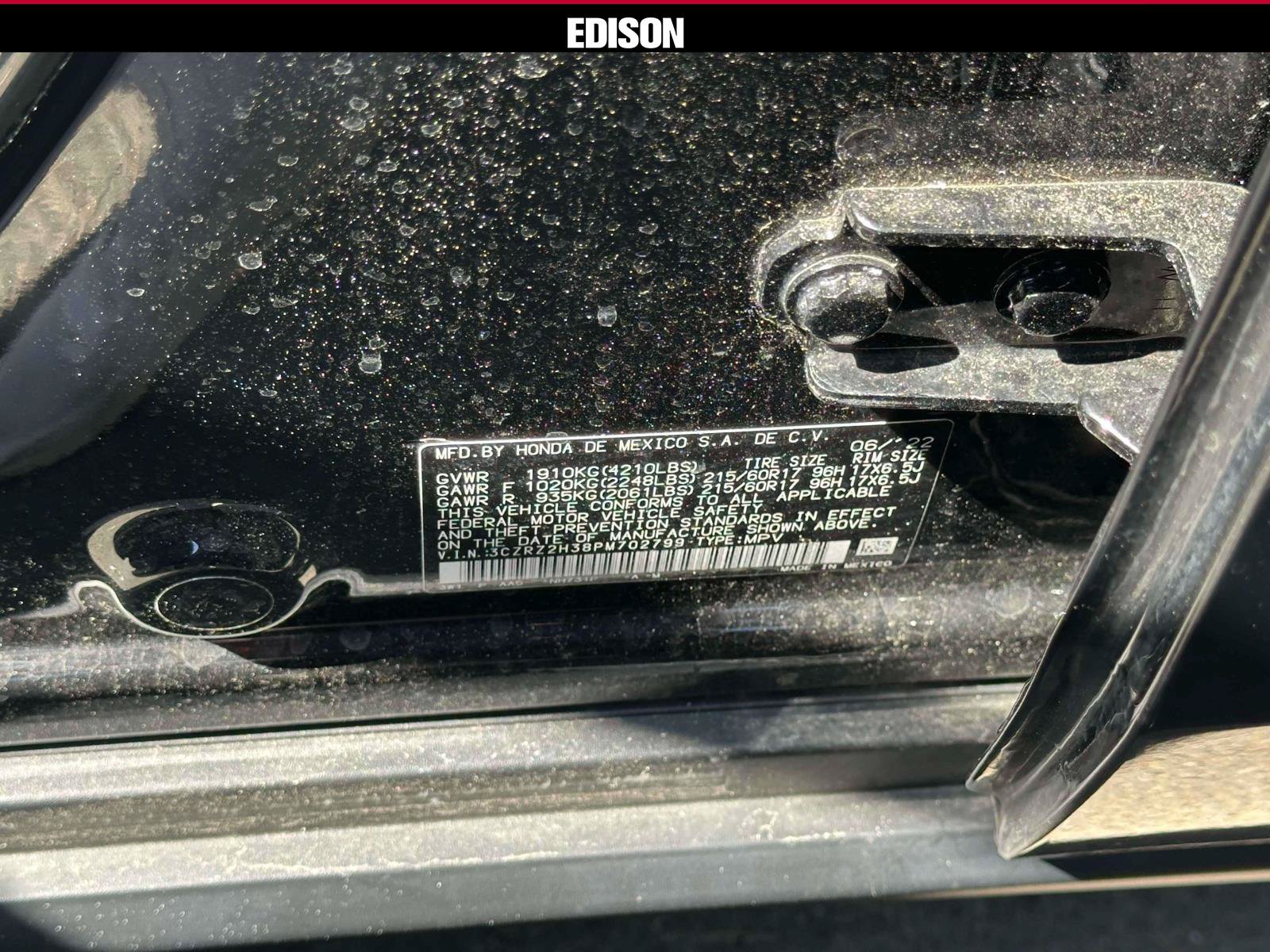 Used 2023 Honda HR-V LX image 15