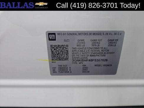 Certified 2023 Chevrolet Blazer LT w/ Driver Confidence Package AWD/4WD image 33