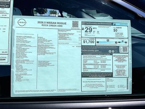 New 2026 Nissan Rogue SV AWD/4WD image 13