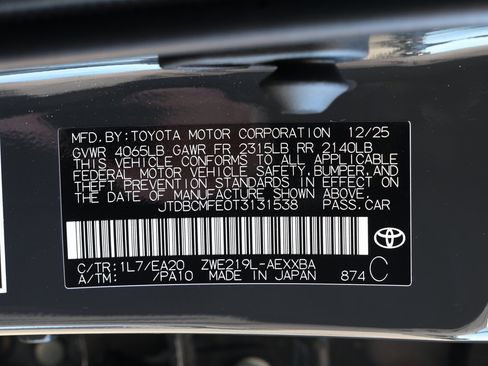 New 2026 Toyota Corolla XLE image 31