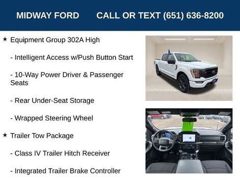 Certified 2023 Ford F150 XLT w/ Equipment Group 302A High AWD/4WD image 18