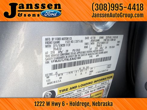 Used 2020 Ford Expedition XLT w/ Equipment Group 202A AWD/4WD image 32