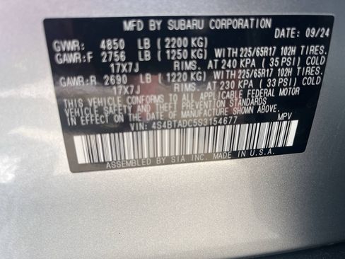 Used 2025 Subaru Outback Premium AWD/4WD image 17