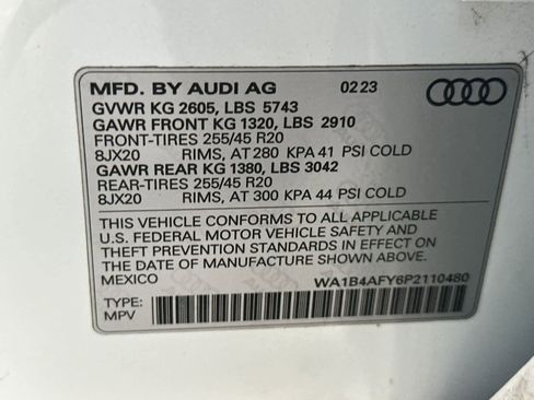 Used 2023 Audi SQ5 Premium Plus w/ Premium Plus Package AWD/4WD image 29