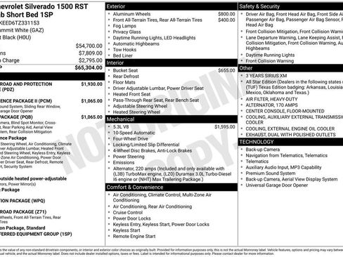 New 2026 Chevrolet Silverado 1500 RST AWD/4WD image 25
