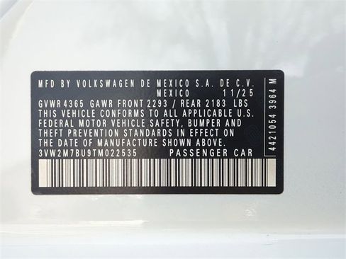 New 2026 Volkswagen Jetta GLI Autobahn image 24