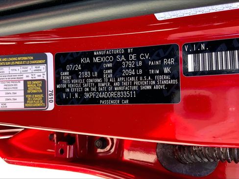 Used 2024 Kia Forte LXS w/ LXS Technology Package FWD image 33
