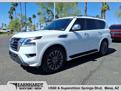 Used 2023 Nissan Armada Platinum w/ Captain's Chairs Package