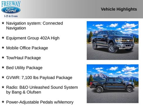 Used 2025 Ford F150 Tremor w/ Equipment Group 402A High AWD/4WD image 2