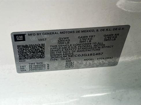 Used 2018 Chevrolet Silverado 1500 LTZ Z71 w/ Redline Edition image 33