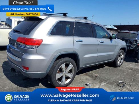 Used 2014 Jeep Grand Cherokee Limited w/ Luxury Group II RWD image 4