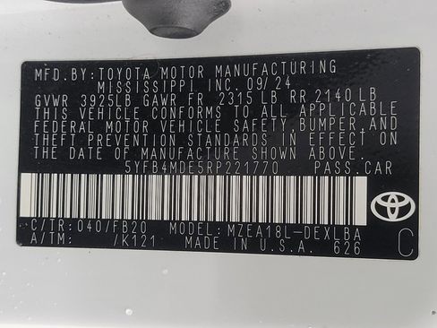 Used 2024 Toyota Corolla LE image 27