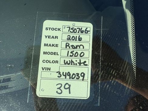 Used 2016 RAM 1500 Tradesman w/ Protection Group image 35