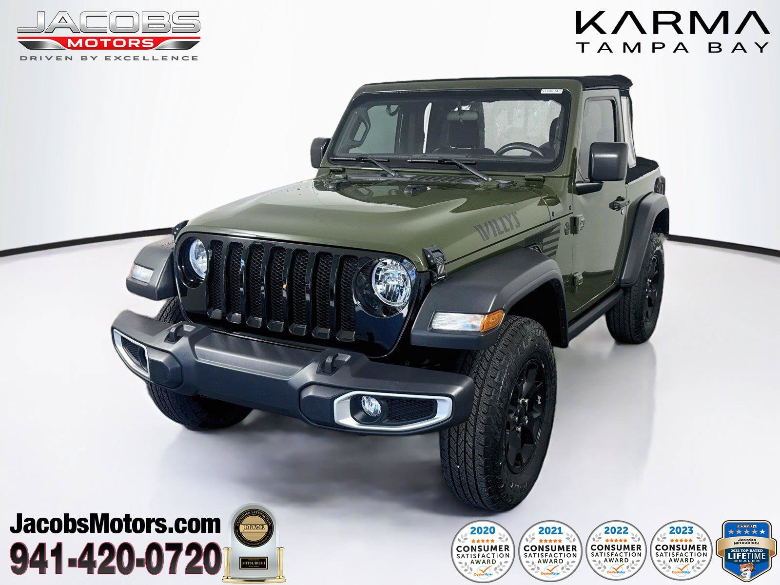 Used 2023 Jeep Wrangler Sport AWD/4WD image 1