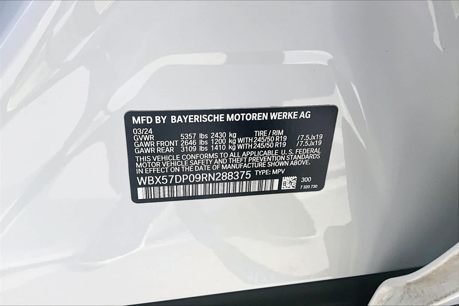 Used 2024 BMW X3 xDrive30i w/ Premium Package w/ZPA AWD/4WD image 32