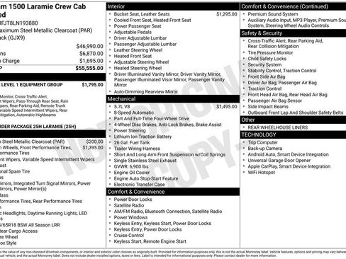 Certified 2020 RAM 1500 Laramie image 39