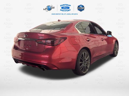 Used 2020 INFINITI Q50 Red Sport 400 w/ Proactive Package AWD/4WD image 14