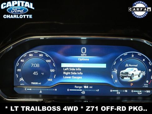 Used 2023 Chevrolet Silverado 1500 LT Trail Boss w/ Protection Package image 14