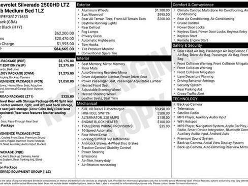 Used 2024 Chevrolet Silverado 2500 LTZ w/ LTZ Plus Package AWD/4WD image 20