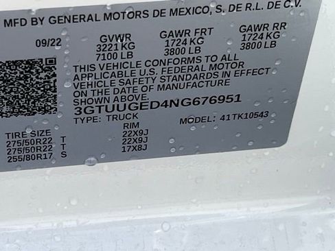 Used 2022 GMC Sierra 1500 Denali w/ Denali Reserve Package image 31