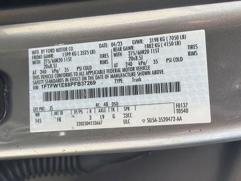Certified 2023 Ford F150 XLT w/ Equipment Group 302A High AWD/4WD image 32