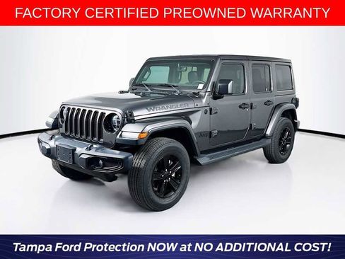 Used 2020 Jeep Wrangler Unlimited Sahara image 1