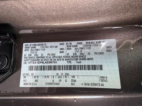 Used 2020 Ford F150 XLT image 36