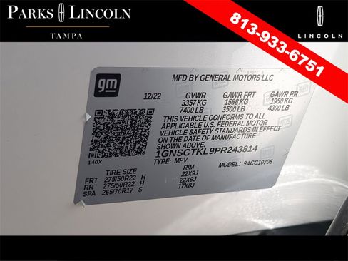 Used 2023 Chevrolet Tahoe High Country image 35