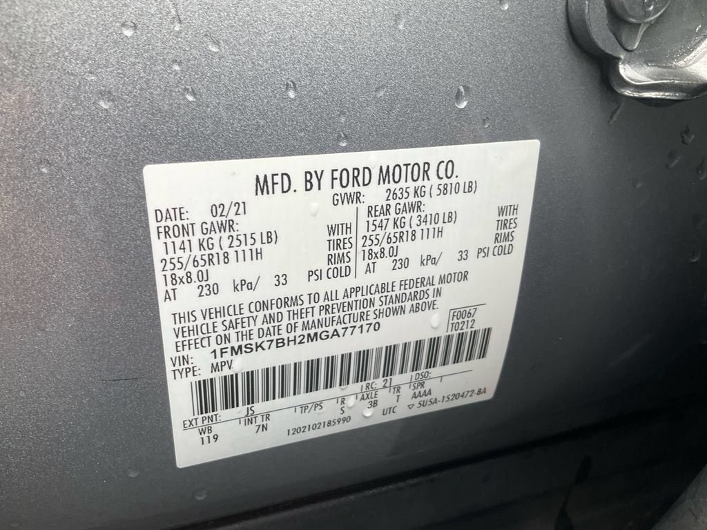 Certified 2021 Ford Explorer 2WD image 18