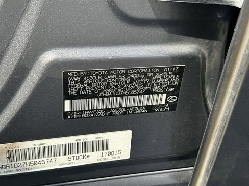 Used 2017 Lexus IS 200t F Sport w/ F Sport Package image 22