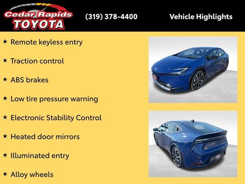 New 2026 Toyota Prius Plug-In Hybrid FWD image 7
