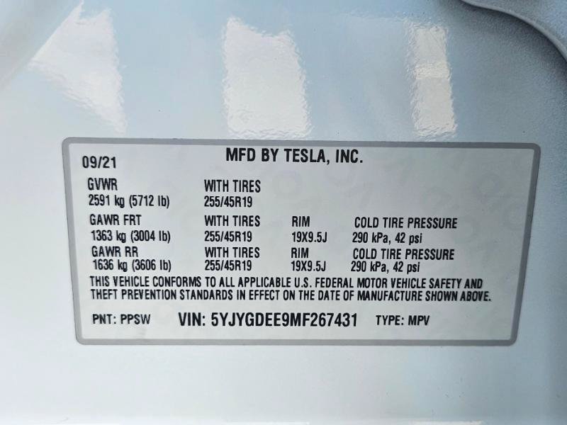 Used 2021 Tesla Model Y Long Range AWD/4WD image 35