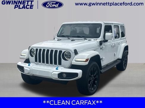 Used 2021 Jeep Wrangler Unlimited Sahara AWD/4WD image 1