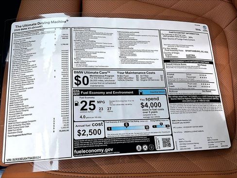 New 2026 BMW X5 xDrive40i w/ Premium Package AWD/4WD image 18