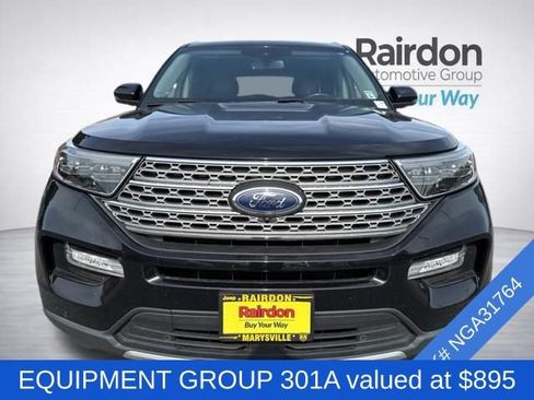 Used 2022 Ford Explorer Limited w/ Equipment Group 301A AWD/4WD image 2