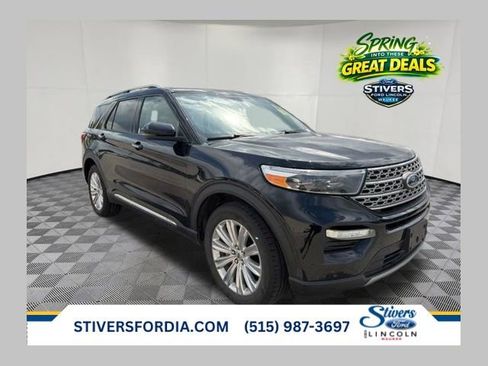 Used 2021 Ford Explorer Limited w/ Equipment Group 301A AWD/4WD image 1