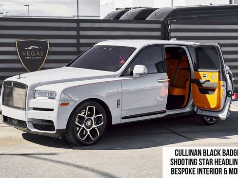 Used 2024 Rolls-Royce Cullinan Black Badge AWD/4WD image 1